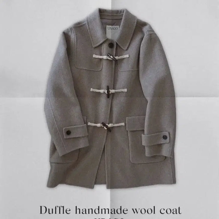 [BUNJANG] U.RAGO Handmade Duffle Coat / 유라고 핸드메이드 더플코트 떡볶이 코트