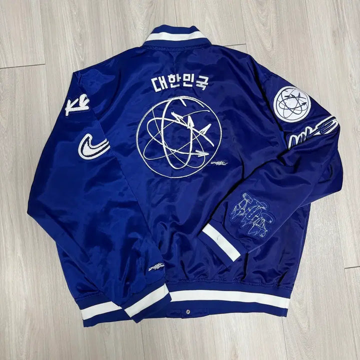 [BUNJANG] Nike Republic of Korea Satin Jacket / 나이키 대한민국 새틴 자켓