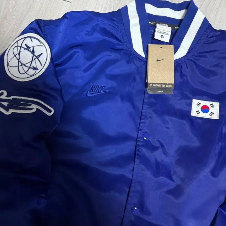 [BUNJANG] Nike Republic of Korea Satin Jacket / 나이키 대한민국 새틴 자켓