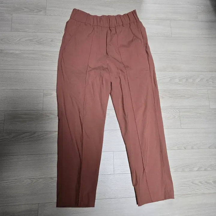 [BUNJANG] ALYSI Brown Bending Slacks Pants / ALYSI 브라운 밴딩 슬랙스 팬츠