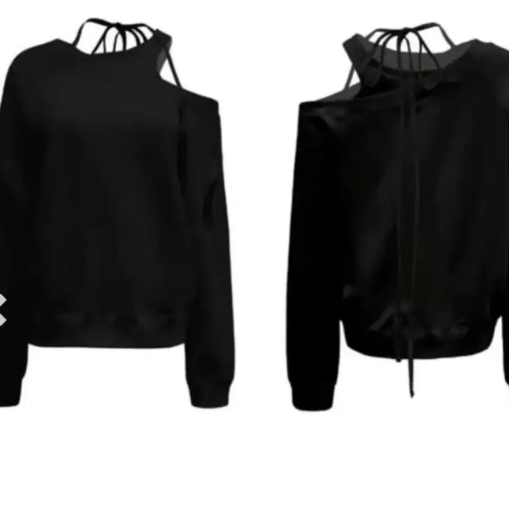 [BUNJANG] NACHE Slit Layered Sweatshirt / 나체 NACHE 슬릿 레이어드 맨투맨