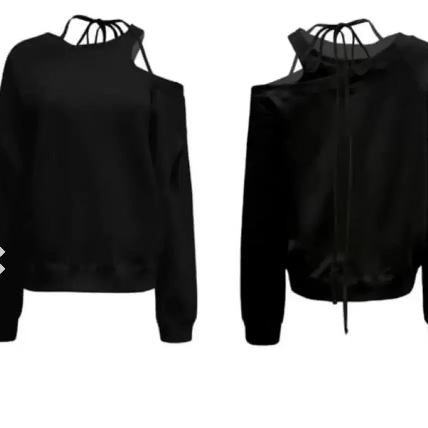 [BUNJANG] NACHE Slit Layered Sweatshirt / 나체 NACHE 슬릿 레이어드 맨투맨