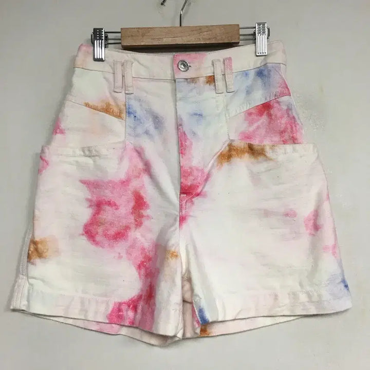[SOLD OUT] 이자벨마랑 정품 타이다이 데님 반바지 25