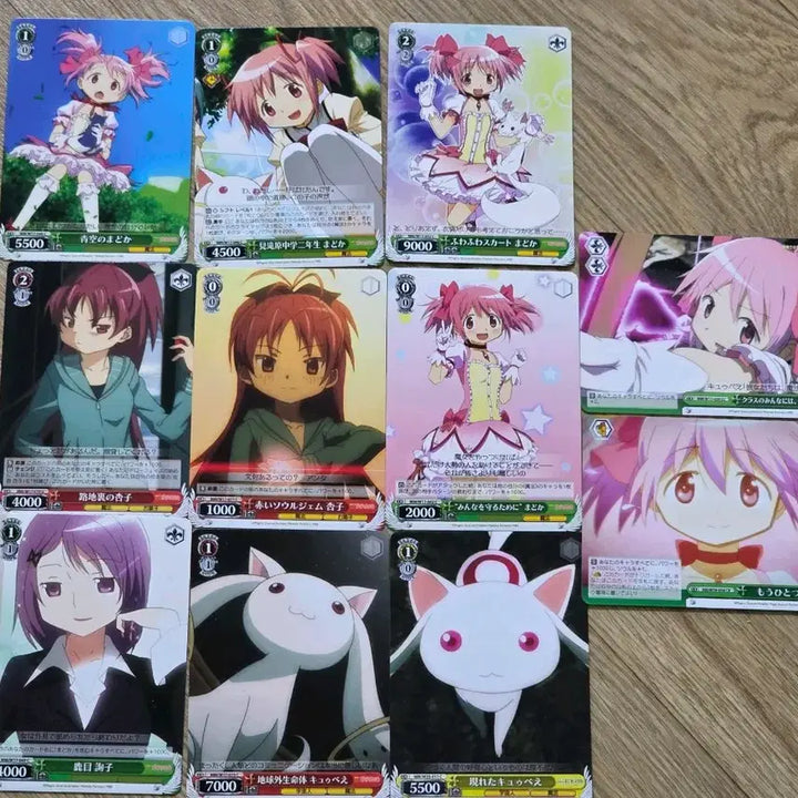 [BUNJANG] Madoka Magica Weiss Schwarz Card Bundle Set / 마마마 바이스 슈발츠 카드 마법소녀 마도카 마기카 일괄