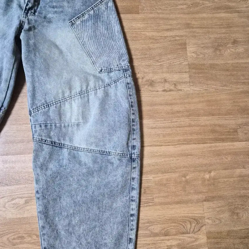 [BUNJANG] Denim Wide Jeans / 청바지