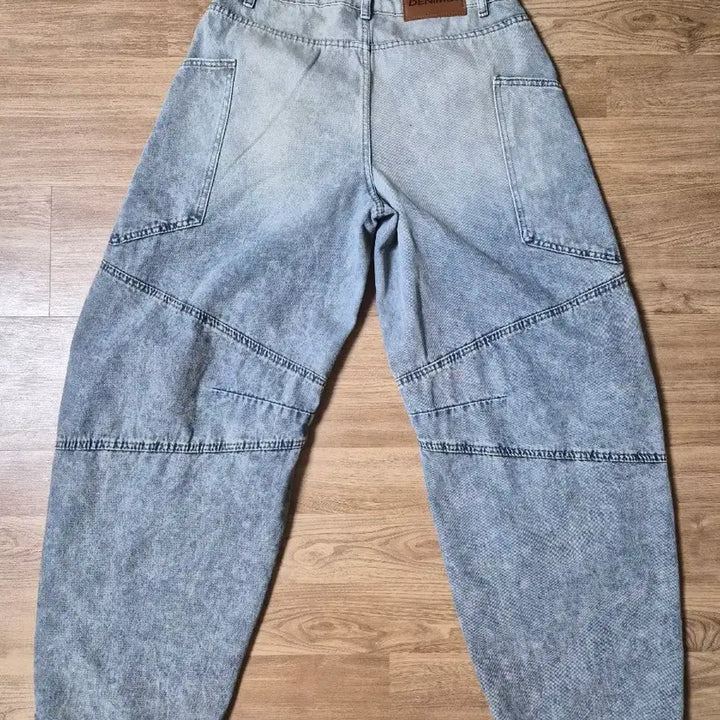 [BUNJANG] Denim Wide Jeans / 청바지