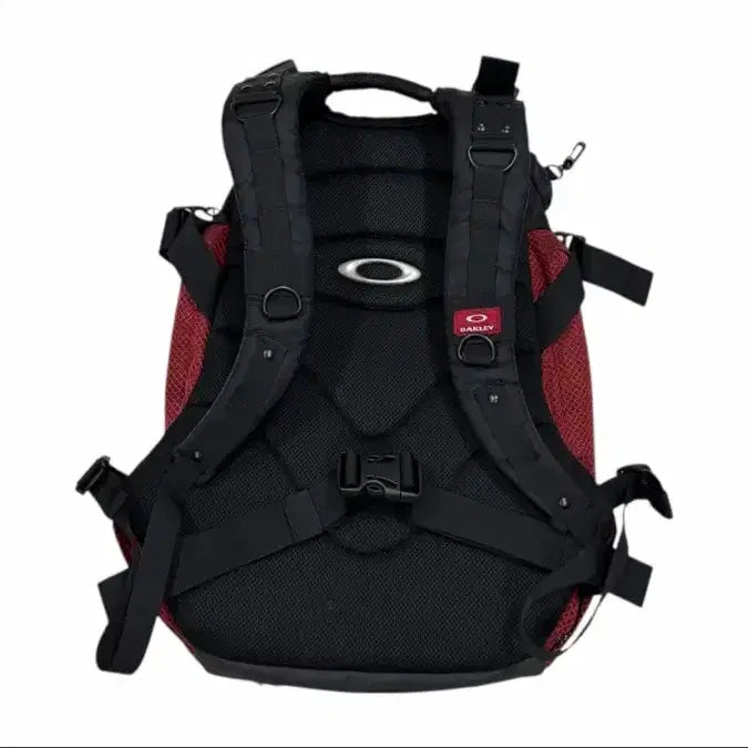 [BUNJANG] Oakley Vintage Technical Utility Backpack Red / 오클리 빈티지 아이콘 테크니컬 유틸리티 백팩 가방 레드