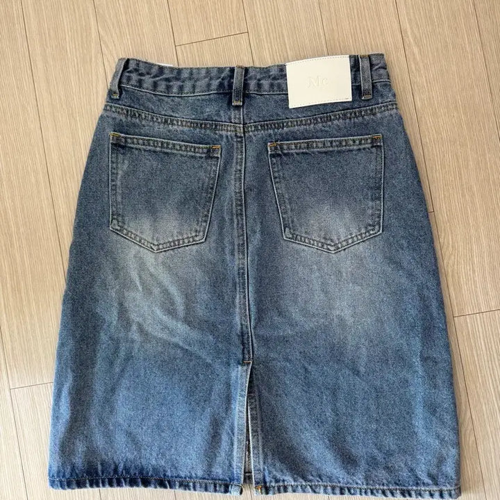 [BUNJANG] Denim Skirt / 여성 청 데님 스커트