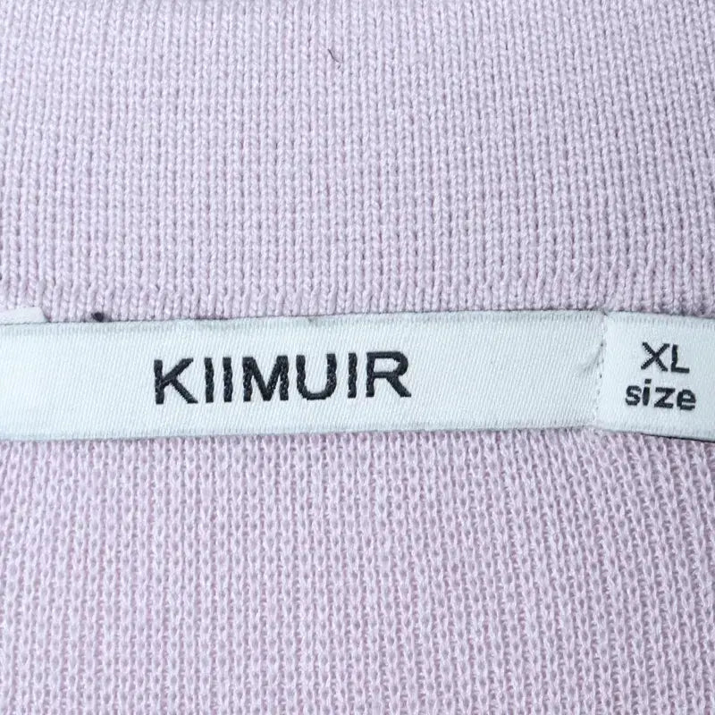 [BUNJANG] KIMUE Oversized V-Neck T-Shirt / (XL-2XL) 키뮤어 반팔 카라 티셔츠 브이넥 연보라-17674