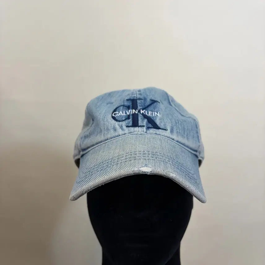 [BUNJANG] Calvin Klein Vintage Denim Ball Cap / CALVIN KLEIN 캘빈클라인 빈티지 데님 볼캡
