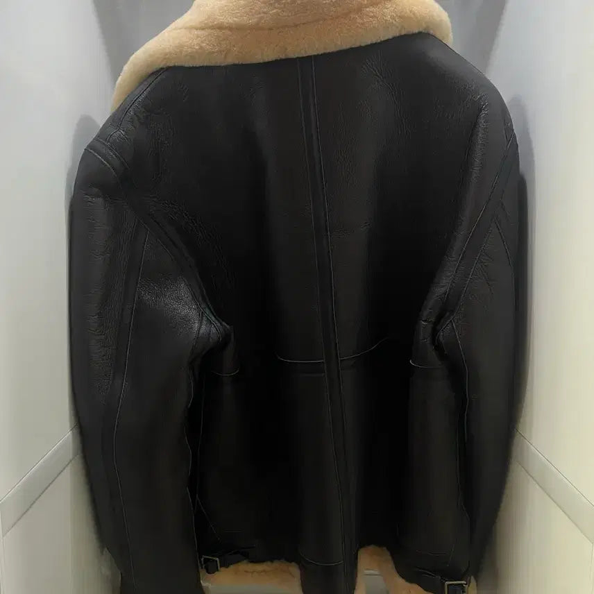 [BUNJANG] Natural Lambskin Shearling Mouton / 천연가죽 양가죽 양털 무스탕