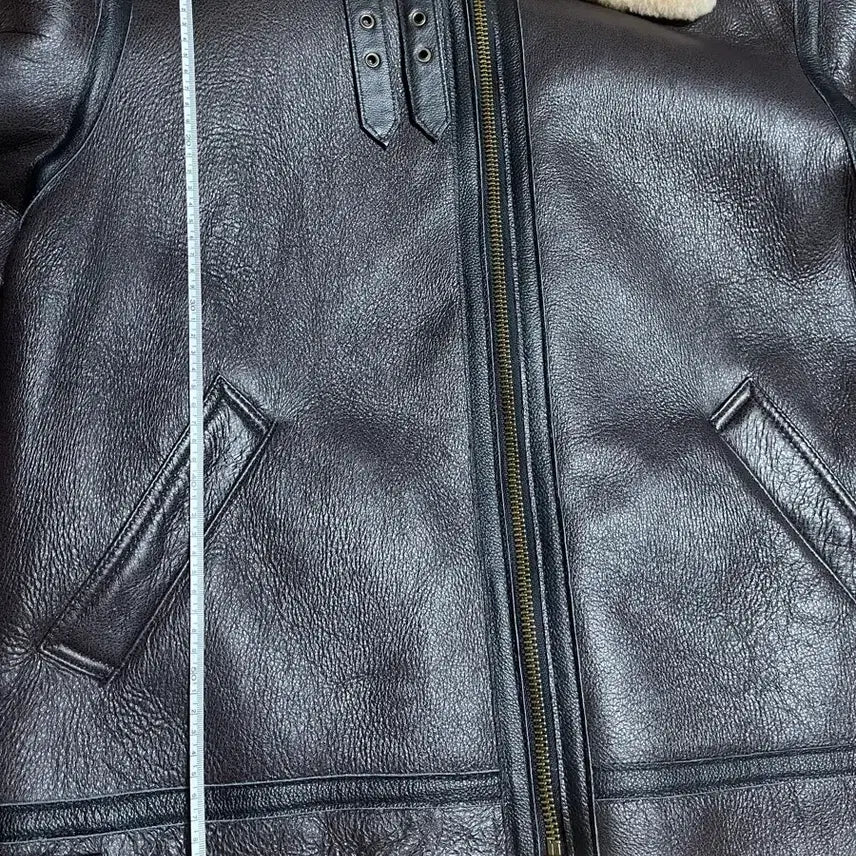 [BUNJANG] Natural Lambskin Shearling Mouton / 천연가죽 양가죽 양털 무스탕