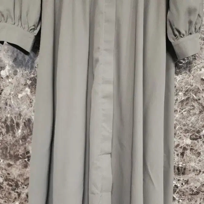 [BUNJANG] Daily&amp; 55-66 Chiffon Long Dress / 쉬폰  셔츠 롱  원피스  55~66