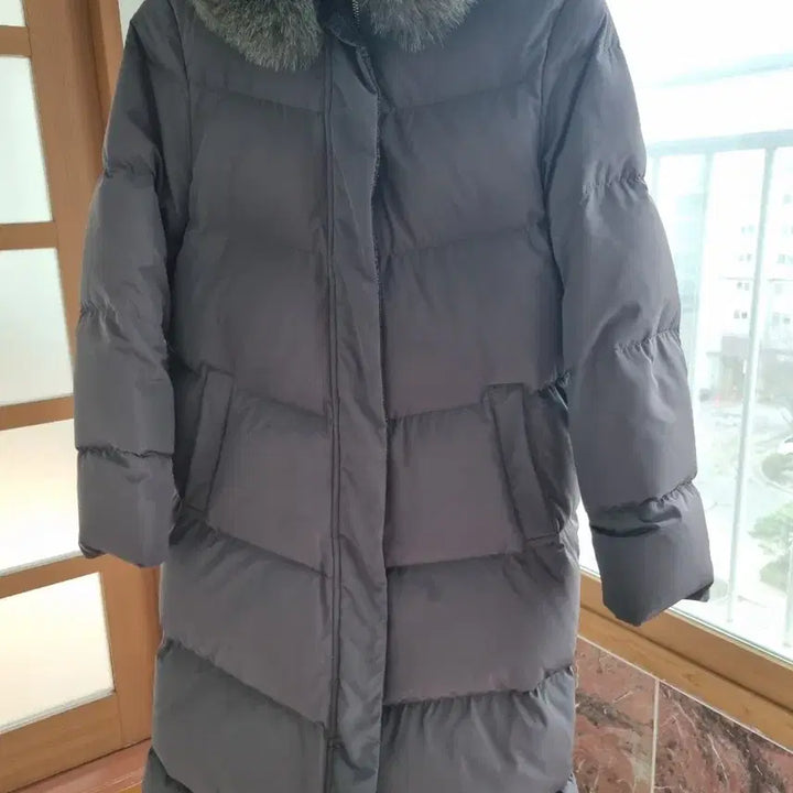 [BUNJANG] Renoma Goose Down Long Padded Jacket / 레노마 거위털 패딩