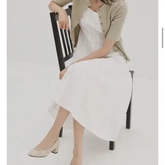 [BUNJANG] SAPPUN Enamel Ribbon Pumps 4cm Heels / 사뿐 에나멜 리본 펌프스힐 225 (4cm)