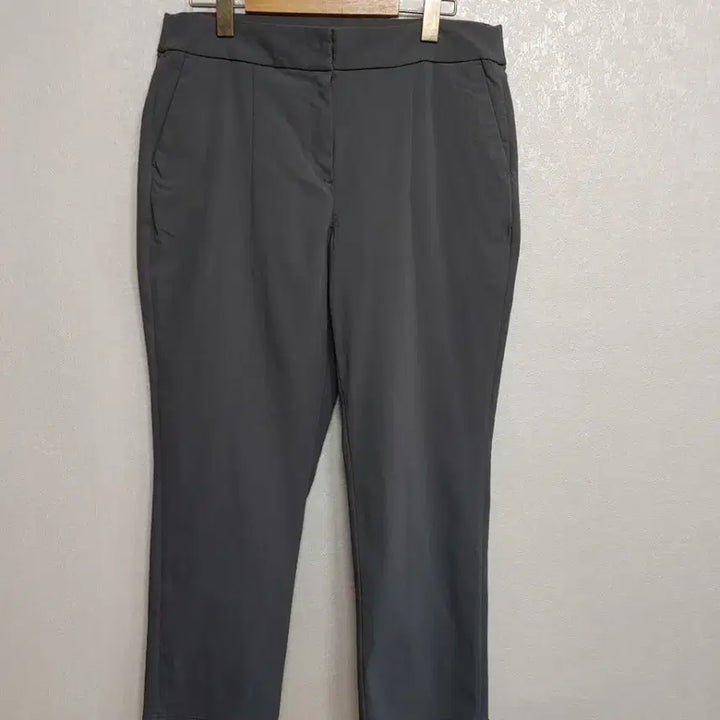 [BUNJANG] Laurel Deep Gray Rayon Spandex Slacks / 라우렐 레이온 스판 딥그레이 슬랙스