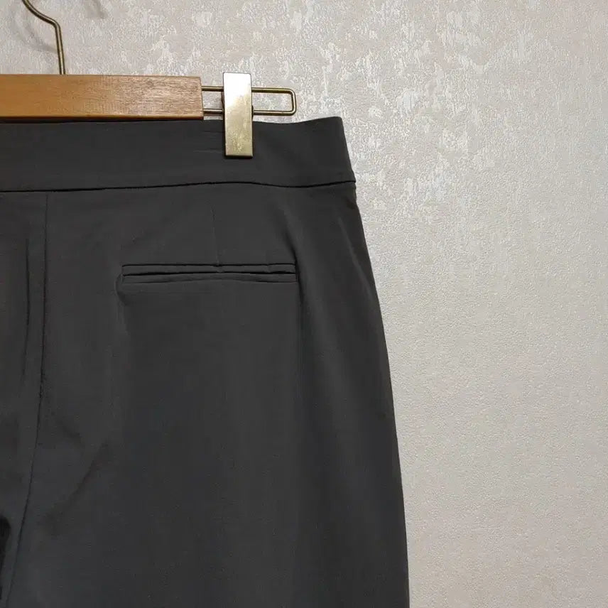 [BUNJANG] Laurel Deep Gray Rayon Spandex Slacks / 라우렐 레이온 스판 딥그레이 슬랙스