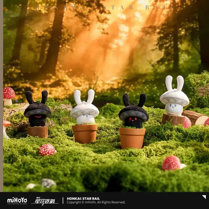 [BUNJANG] Honkai: Star Rail Official March 7th Mushroom Rabbit Keyring / [예약공구] 붕괴스타레일 공식 버섯토끼 키링
