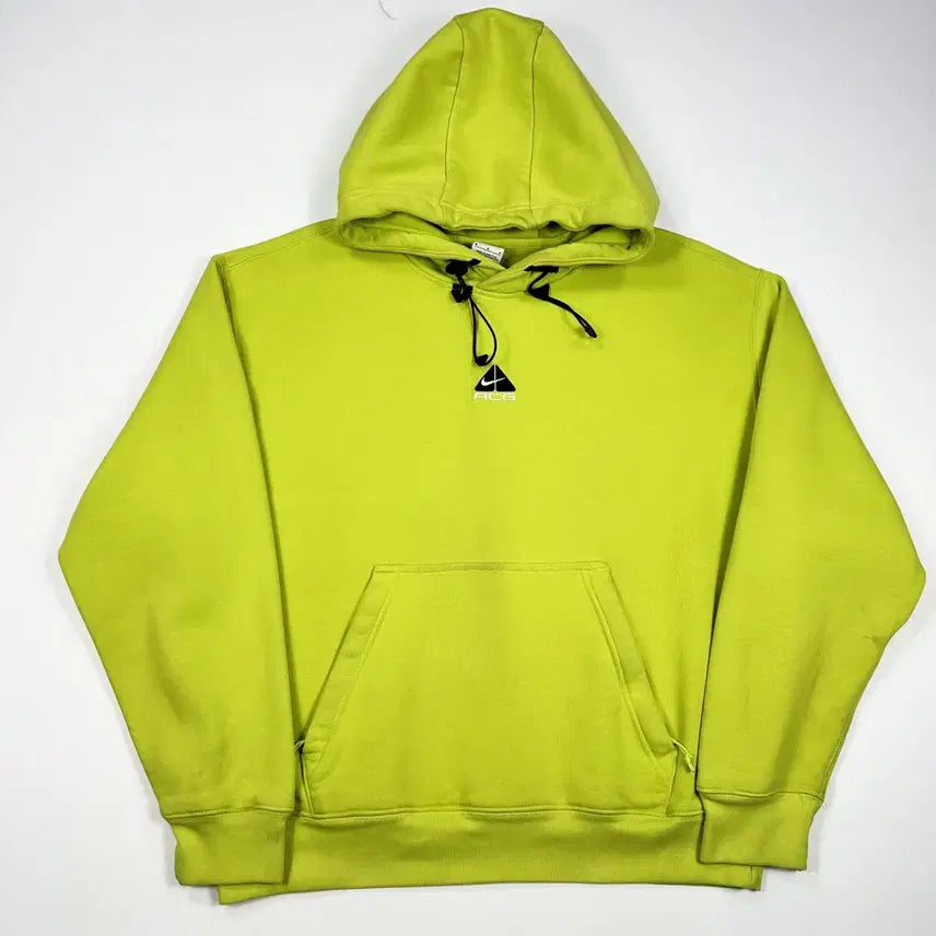 [BUNJANG] Nike ACG Tech Fleece Hoodie Fluorescent / (오염존재, 실측L) 나이키 ACG 테크 후드티 형광