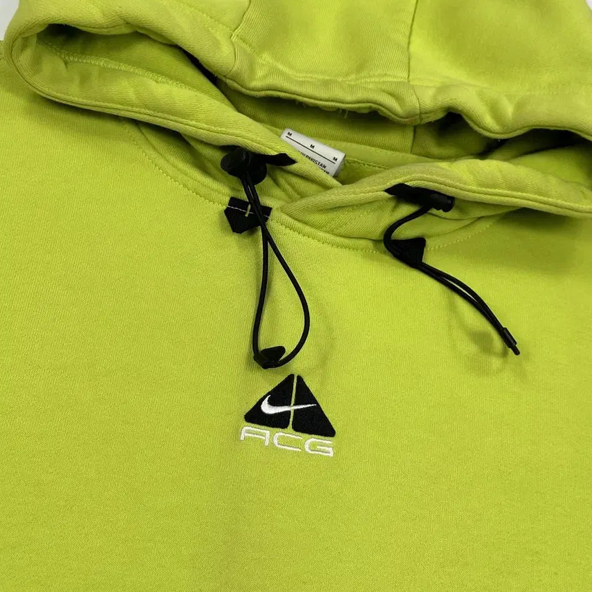 [BUNJANG] Nike ACG Tech Fleece Hoodie Fluorescent / (오염존재, 실측L) 나이키 ACG 테크 후드티 형광