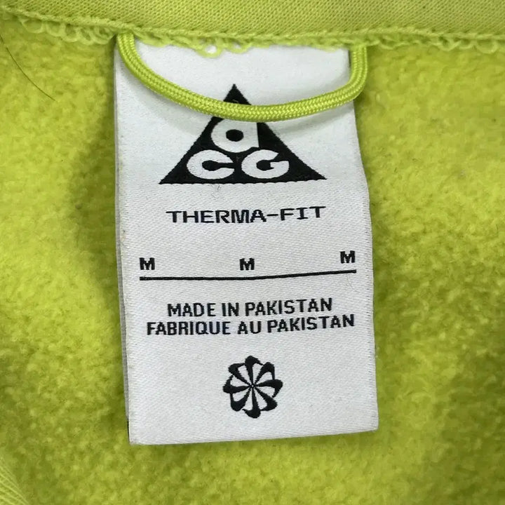 [BUNJANG] Nike ACG Tech Fleece Hoodie Fluorescent / (오염존재, 실측L) 나이키 ACG 테크 후드티 형광