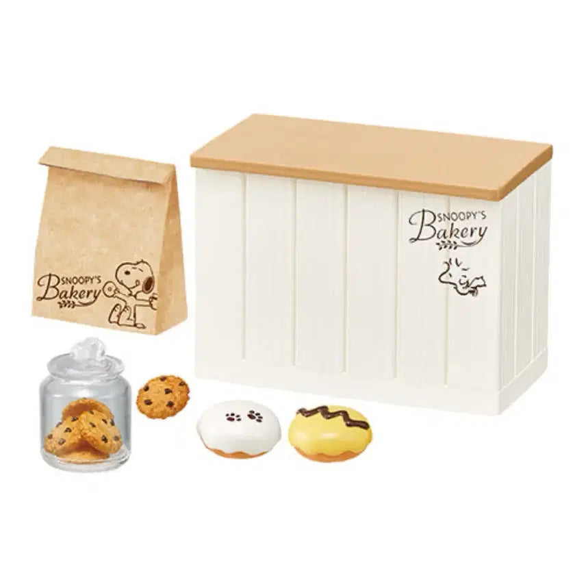 [BUNJANG] Snoopy Bakery Cafe Re-Ment Miniature Figure / 절판)최저가)스누피 베이커리 카페 리멘트 피규어 미니어처