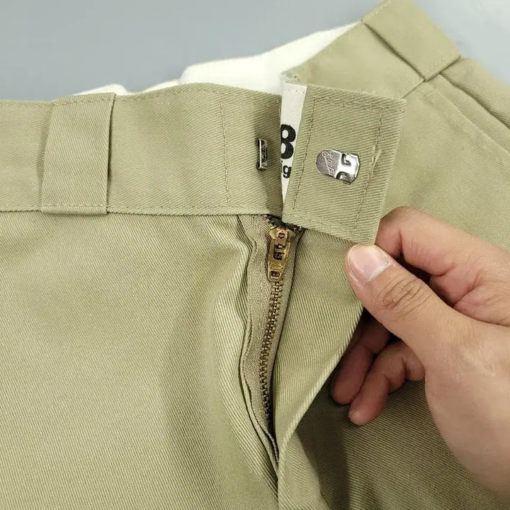 [BUNJANG] Dickies 874 Beige Original Fit Chino Pants / 디키즈 874 베이지 오리지널핏 치노팬츠 트윌 면바지 코튼팬츠 MADE