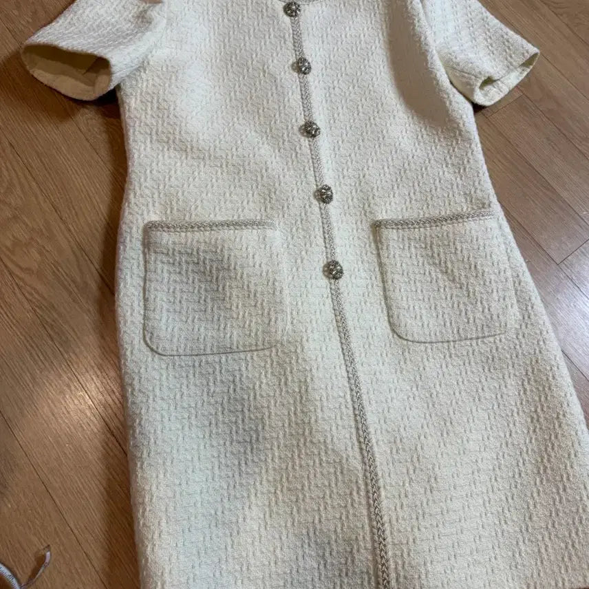 [BUNJANG] Nancirella Woven Tweed Dress / 낸시렐라 우븐 트위드 드레스