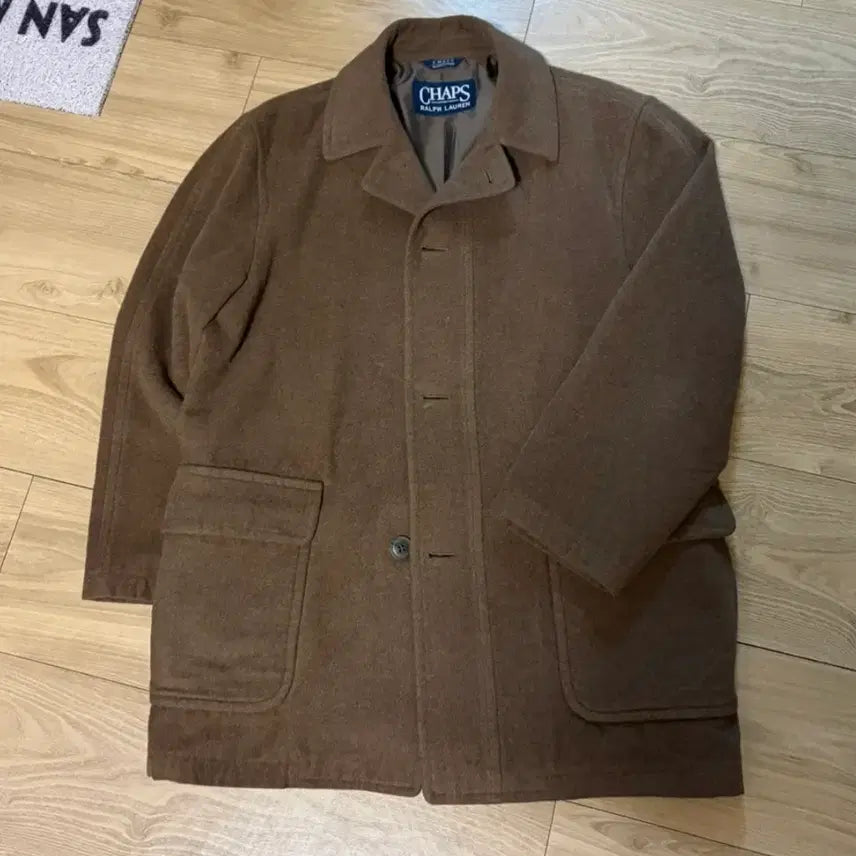 [BUNJANG] CHAPS Ralph Lauren Brown Coat / CHAPS 랄프로렌 남성 브라운 코트 M