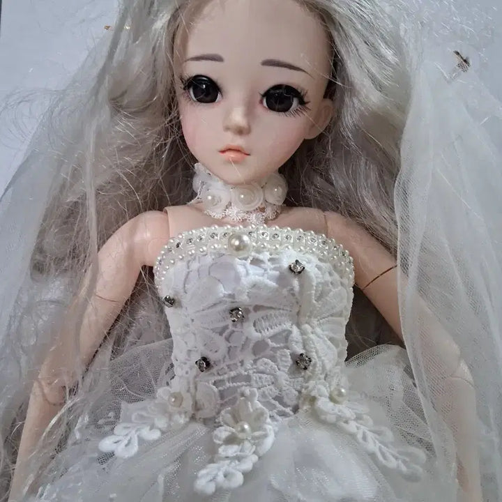 [BUNJANG] DORIS 60cm Ball Jointed Doll / DORIS 웨딩 구체관절 인형 60센티