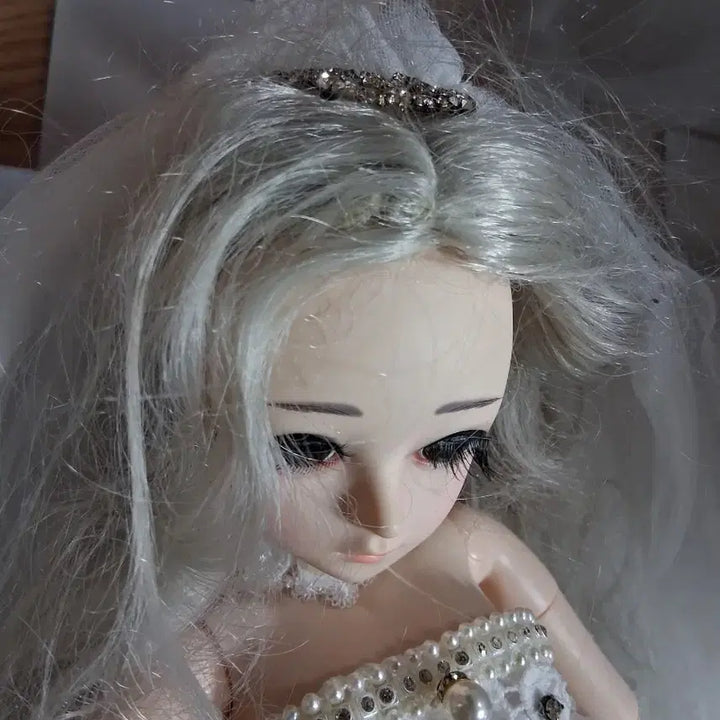 [BUNJANG] DORIS 60cm Ball Jointed Doll / DORIS 웨딩 구체관절 인형 60센티