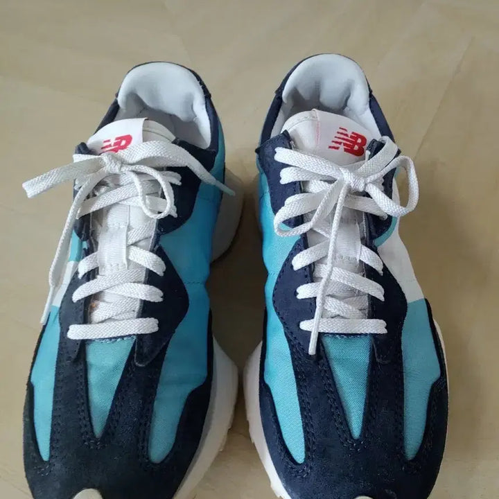 [BUNJANG] New Balance 327 Blue Sneakers / 뉴발란스 327 블루 스니커즈  245