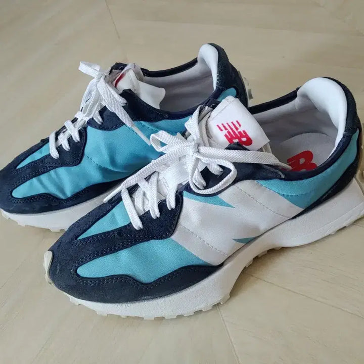 [BUNJANG] New Balance 327 Blue Sneakers / 뉴발란스 327 블루 스니커즈  245