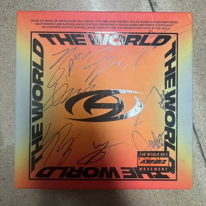 [SOLD OUT] 비매 에이티즈 THE WOLRD EP.2 친필 싸인 사인 앨범 ateez