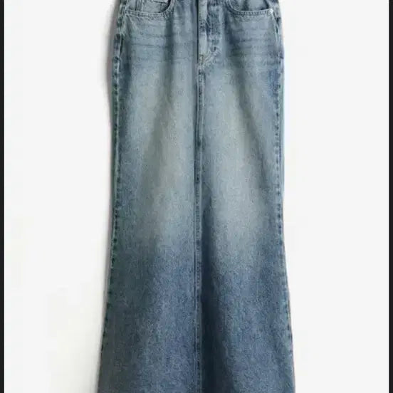 [BUNJANG] H&amp;M Denim Mermaid Maxi Skirt / H&amp;M 데님 머메이드 맥시 스커트