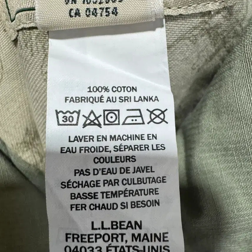 [BUNJANG] LL Bean Ripstop Cargo Pants (34*30) / LL Bean 립스탑 카고 팬츠 (34*30) 새제품