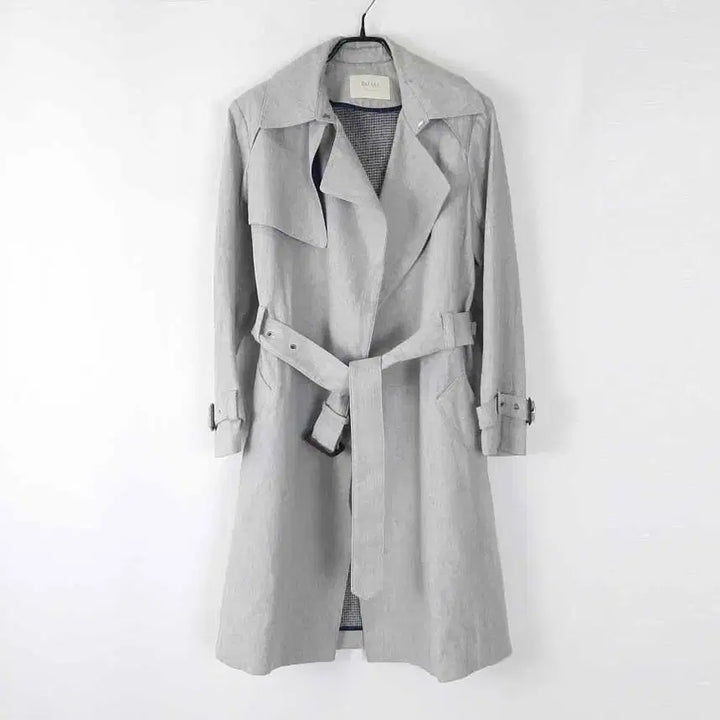 [BUNJANG] Bazaar Belted Trench Coat - 6 / 바자르 벨티드 트렌치코트 6