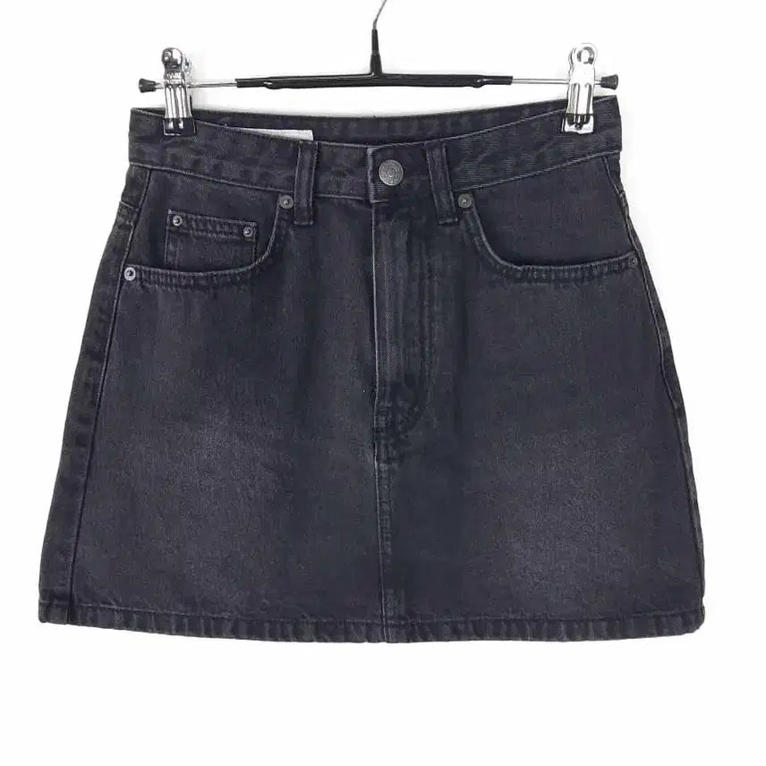 [BUNJANG] 8 Seconds Black Denim Skirt XS / 에잇세컨즈 흑청데님스커트 XS
