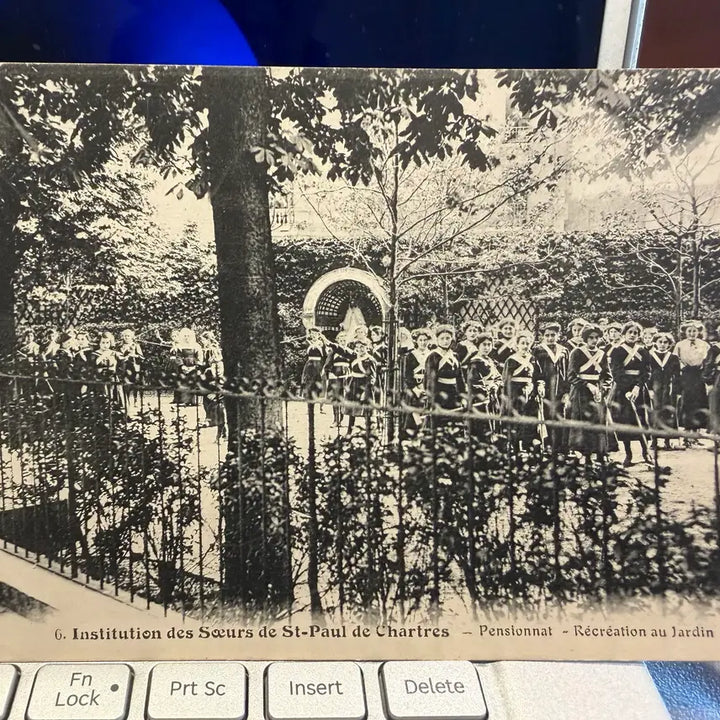 [BUNJANG] French St. Paul de Chartres Convent School Postcard / 1910년 - 프랑스 샤르트르 성 바오로 수녀회 교육기관 엽서 - 미사용