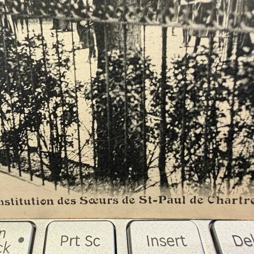 [BUNJANG] French St. Paul de Chartres Convent School Postcard / 1910년 - 프랑스 샤르트르 성 바오로 수녀회 교육기관 엽서 - 미사용