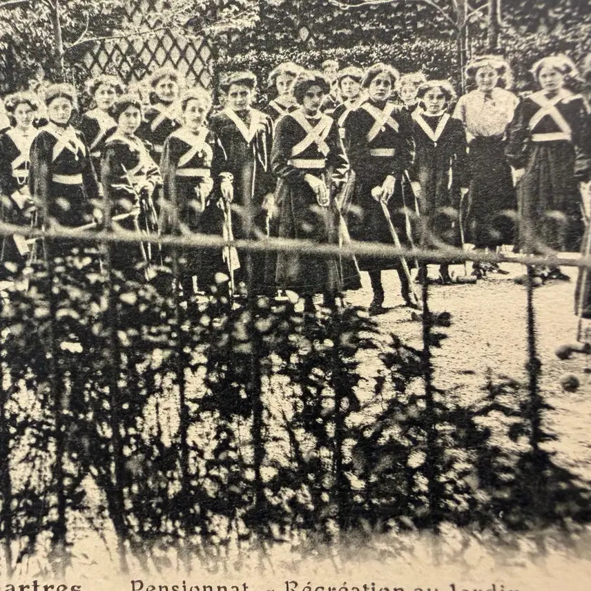 [BUNJANG] French St. Paul de Chartres Convent School Postcard / 1910년 - 프랑스 샤르트르 성 바오로 수녀회 교육기관 엽서 - 미사용
