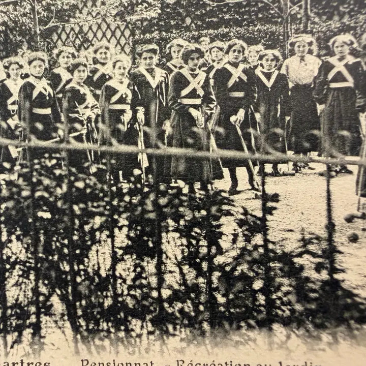 [BUNJANG] French St. Paul de Chartres Convent School Postcard / 1910년 - 프랑스 샤르트르 성 바오로 수녀회 교육기관 엽서 - 미사용