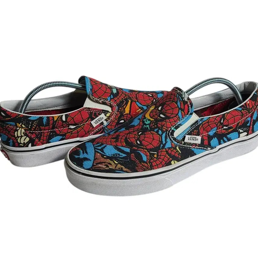 [BUNJANG] Vans x Marvel Spider-Man Slip-On Sneakers / 255) 2018SS Vans 반스 x 마블 스파이더맨 슬립온