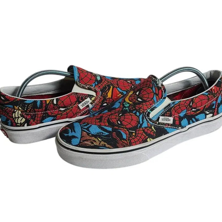 [BUNJANG] Vans x Marvel Spider-Man Slip-On Sneakers / 255) 2018SS Vans 반스 x 마블 스파이더맨 슬립온