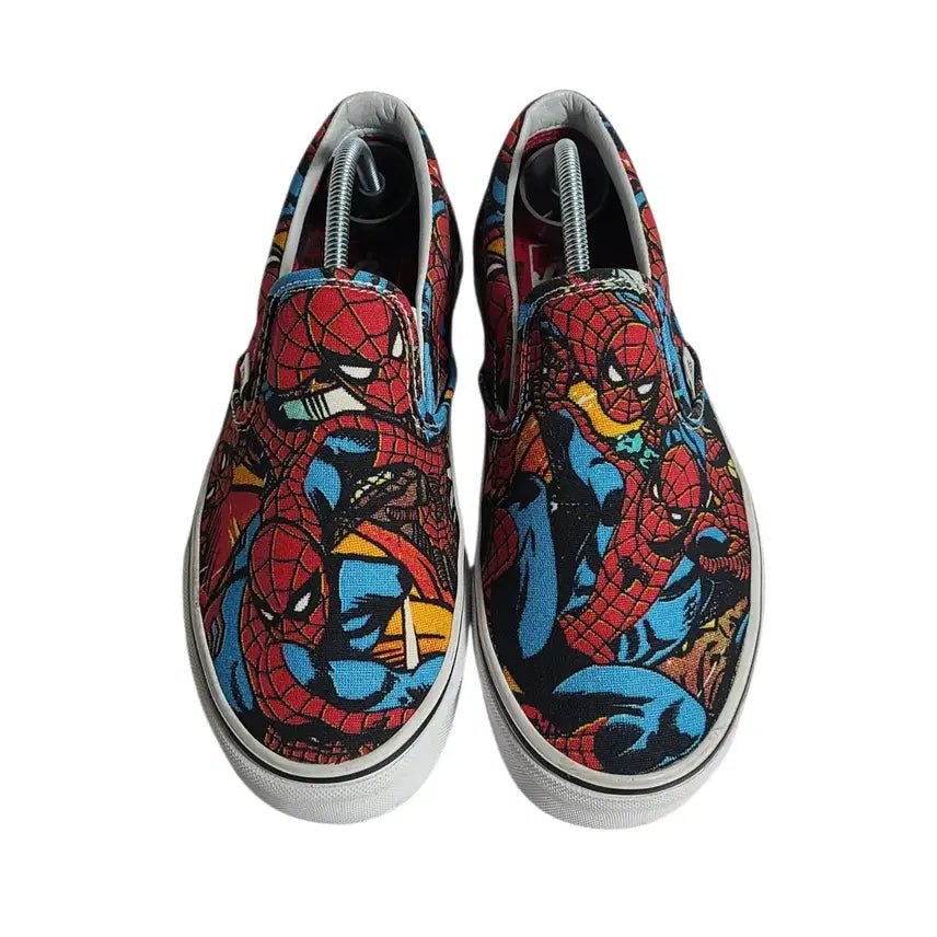 [BUNJANG] Vans x Marvel Spider-Man Slip-On Sneakers / 255) 2018SS Vans 반스 x 마블 스파이더맨 슬립온