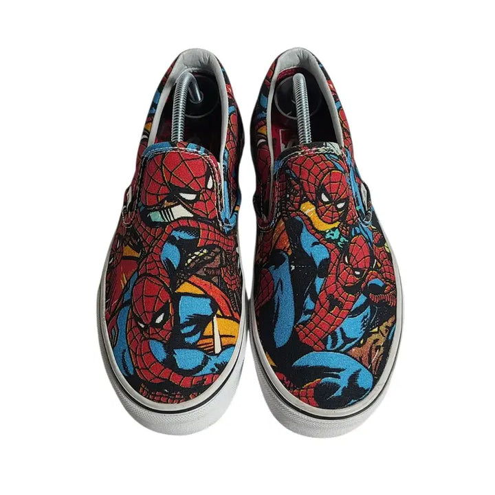 [BUNJANG] Vans x Marvel Spider-Man Slip-On Sneakers / 255) 2018SS Vans 반스 x 마블 스파이더맨 슬립온