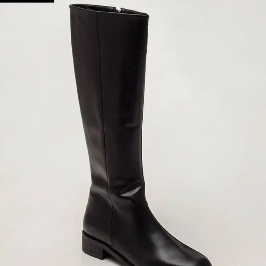 [BUNJANG] Taktroyme Precious01 Basic Flat Long Boots / [새상품] 타크트로이메 Precious01 베이직 플랫 롱 부츠(블랙,