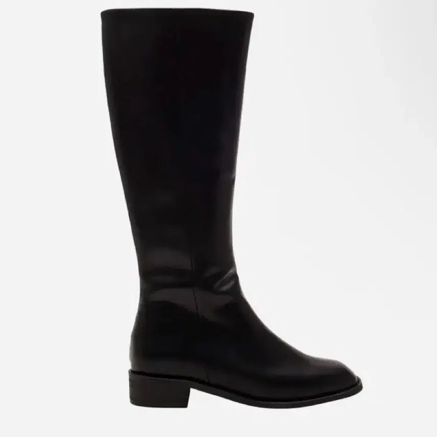 [BUNJANG] Taktroyme Precious01 Basic Flat Long Boots / [새상품] 타크트로이메 Precious01 베이직 플랫 롱 부츠(블랙,