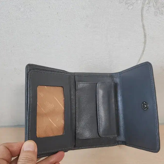 [BUNJANG] Real Crocodile Leather Bi-fold Wallet / 리얼 크로커다일 가죽 반지갑