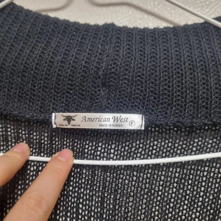 [BUNJANG] Black Long Knit Cardigan / 블랙 롱 가디건 니트 49번